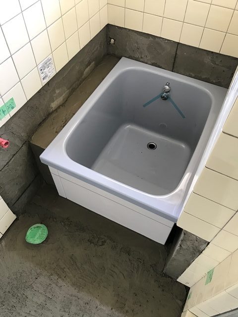 和歌山市N様邸浴室排水漏水改修工事施工事例写真