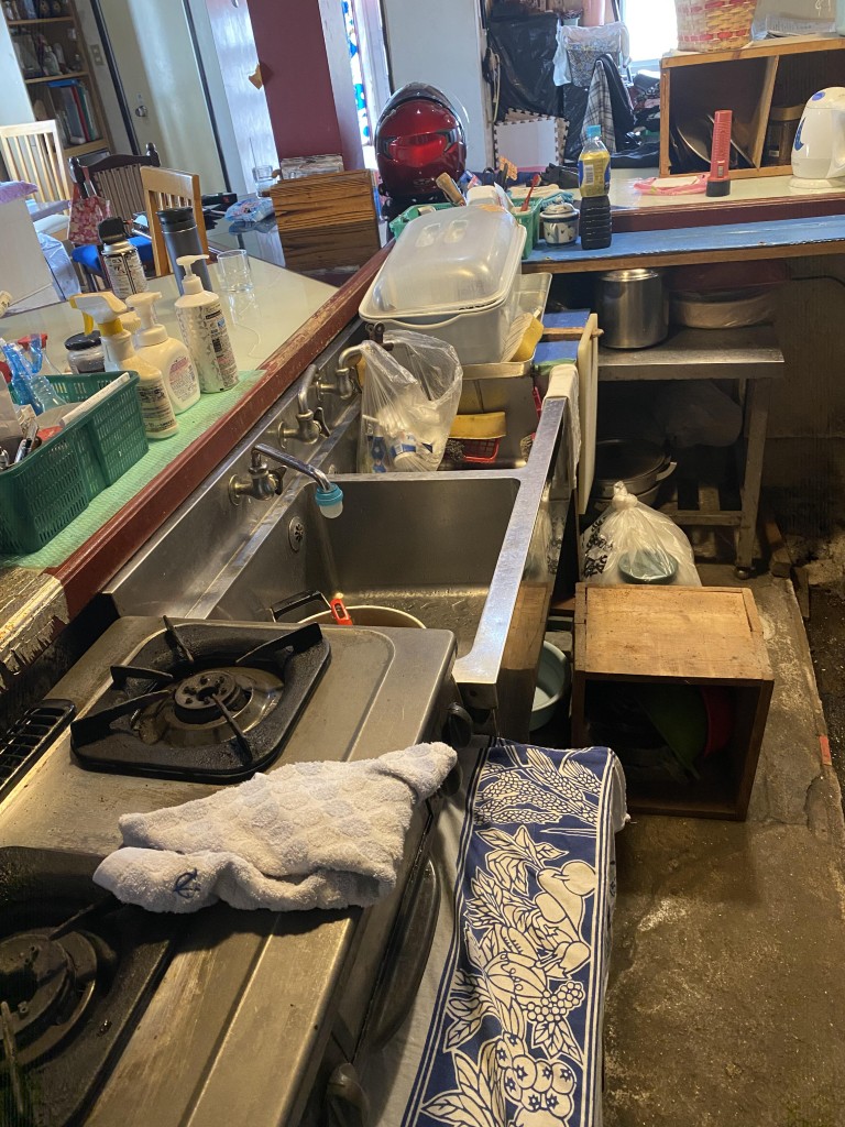 ユニットバス設置前写真