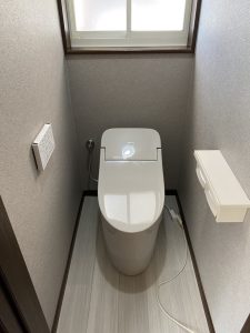 トイレのリフォーム完了写真